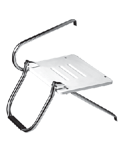 Whitecap White Poly Swim Platform w/Ladder f/Outboard Motors 67902