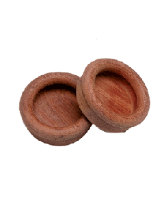 Whitecap Teak Round Drawer Pull - 1-3/8" Round - 2 Pack