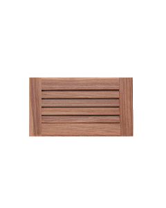 Whitecap Teak Louvered Insert - 6-3/8" x 11-3/16" x 3/4" 60714