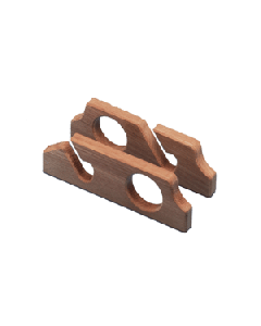 Whitecap Teak Two-Rod Storage Rack - Pair 60610