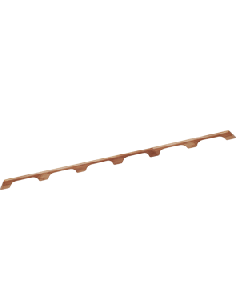 Whitecap Teak Handrail - 6 Loops - 63"L 60110