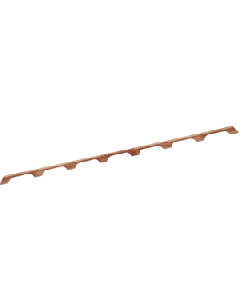 Whitecap Teak Handrail - 7 Loops - 73"L