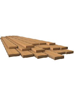 Whitecap Teak Lumber - 1/2" x 1-3/4" x 36"