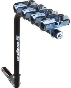 Swagman 64940 Black XP Standard 4 Bike Single Arm RV Rack Fits 2" Hitch Receiver DKI-64940