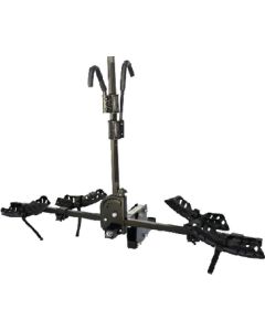 2 BIKE PLATFORM RV RACK BLACK