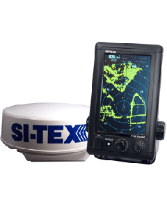 SI-TEX T-760 Compact Color Radar w/4kW 18" Dome - 7" Touchscreen