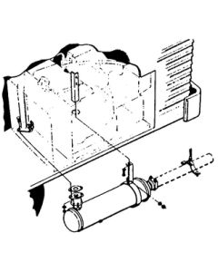 Cummins/Onan Muffler-Right Replacement 542-0472 CNS 1551258