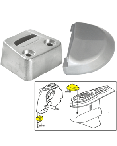 Tecnoseal Anode Kit w/Hardware - Volvo SX - Magnesium