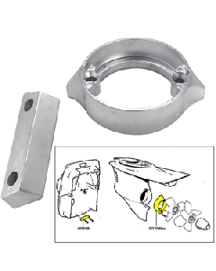 Tecnoseal Anode Kit w/Hardware - Volvo Duo-Prop 290 - Zinc