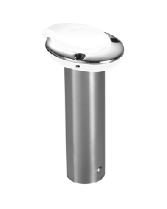 ATTWOOD STANDARD SERIES ROD HOLDER 0 DEGREE WHITE INSERT 66364W7