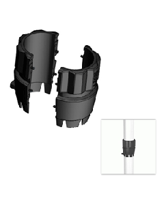 Rupp 2-Piece Antenna Collar f/1.5" Antennas 09-1258-2PC