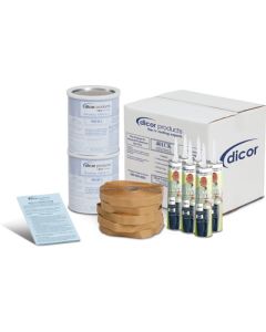 Dicor Corporation Rubber Roof Install Kit Tan DCC 401CKT