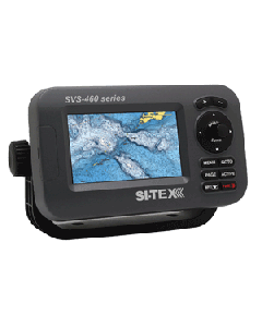 SI-TEX SVS-460C Chartplotter - 4.3" Color Screen w/Internal GPS and Navionics+ Flexible Coverage SVS-460C
