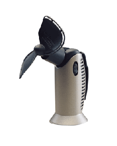 Caframo Tiny Tornado II 827 4.5" Handheld 1-Speed Fan - Black 827CATCS