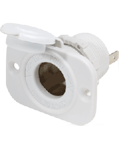 Blue Sea 12 Volt Dash Socket - White 1011200