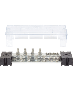 Blue Sea PowerBar 1000 - 8 3/8" Terminal Studs w/Cover 1990