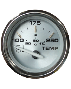 Faria Kronos 2" Water Temperature Gauge (100-250°F) 19003