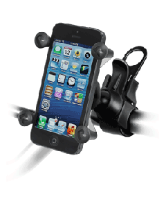 RAM Mount EZ-Strap Rail Mount w/Universal X-Grip Cell Phone Holder RAP-SB-187-UN7U