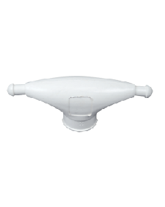 Whitecap Rubber Spreader Boot - Pair - Large - White S-9200P