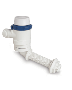 SHURFLO PIRANHA™ Angled Port Aerator 600 Livewell Pump - 12 VDC, 600 GPH 357-014-10