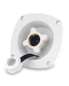 SHURFLO Pressure Reducing City Water Entry - Wall Mount - Gel White 183-029-18