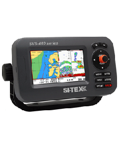 SI-TEX SVS-460CE Chartplotter - 4.3" Color Screen w/External GPS & Navionics+ Flexible Coverage SVS-460CE