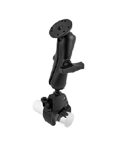 RAM Mount Medium Tough-Claw Base w/Double Socket Arm & 1.5" Round Base Adapter RAP-401-202U