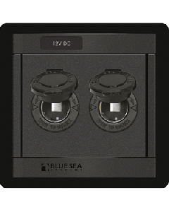 Blue Sea 1472 Dc 12 Volt  Socket Panel