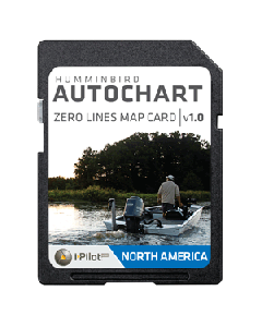 Humminbird AutoChart Zero Lines Map Card 600033-1