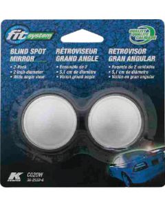 STICK ON MIRROR 2 ROUND 2PCS