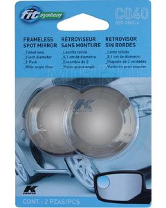 FRAMELESS MIRROR CONVEX 2PCS