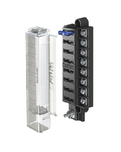 Blue Sea 5046 St Blade Compact Fuse Block 8 Circuit W/Cover