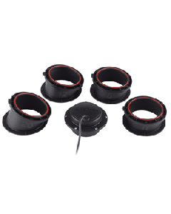 Garmin GT15M-IH Plastic, In-Hull, Mid-Band CHIRP Transducer - 85-165kHz, 600W, 8-Pin 010-12402-00