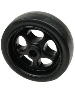 FULTYME RV 6  BLK POLY SPARE JACK WHEEL 1035