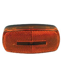 FULTYME RV MARK LITE OVAL RV BLK BASE AMB 1103