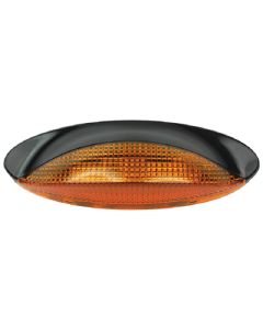 FULTYME RV PRCH LT OVL NO SWCH LED AMB BL 590-1127