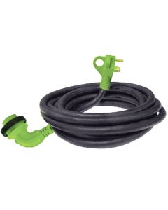 FULTYME RV 30A 90DEGREE TWST LCK LED 25FT 