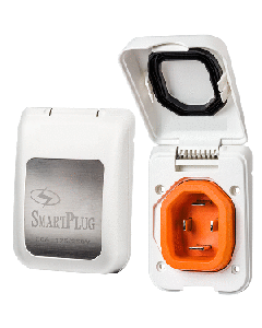 SmartPlug 50 Amp Non Metallic White Inlet BM50PW