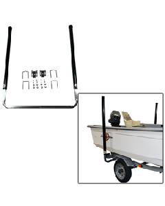 Ce Smith 60" Pvc Post Guide On Black