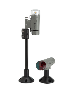 ATTWOOD SCREW/GLUE-ON PORTABLE TELESCOPING LED LIGHT KIT GRAY 14192-7