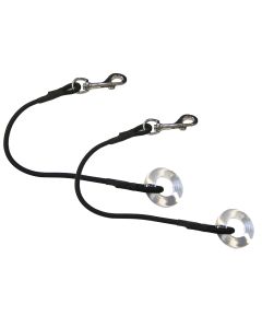 Taco Shock Cord With Glass Eye (Pair)