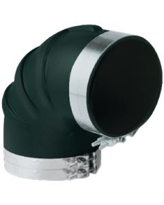 Trident hose Tri Rubber 90D Elbow/Clamps 2 TRC TRL290SS