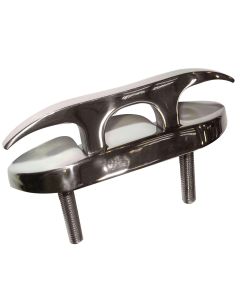 Whitecap 6" Folding Cleat Stainless Steel Studded