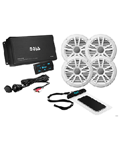 Boss Audio Ask904B.64  4-Channel Bluetooth Amp With