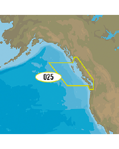 C-Map 4D Na-D025 Canada West Including Puget Sound