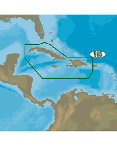 C-Map 4D Na-D965 Cuba Dominican Rep Caymans Jamaica