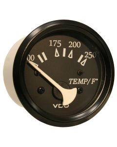 Vdo Allentare Black 250F Water Temperature Gauge Use With