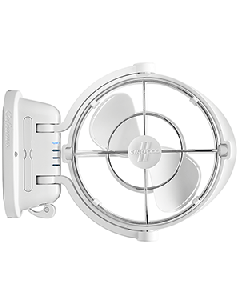 Caframo Sirocco Ii 12-24V 3-Speed 7" Gimbal Fan White