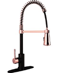 DURA FAUCET PULLDOWN KITCHN FAUCET M BLACK 