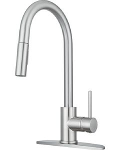 DURA FAUCET SENSOR PULLDOWN FAUCET SAT NKL DF-NMK540-SN